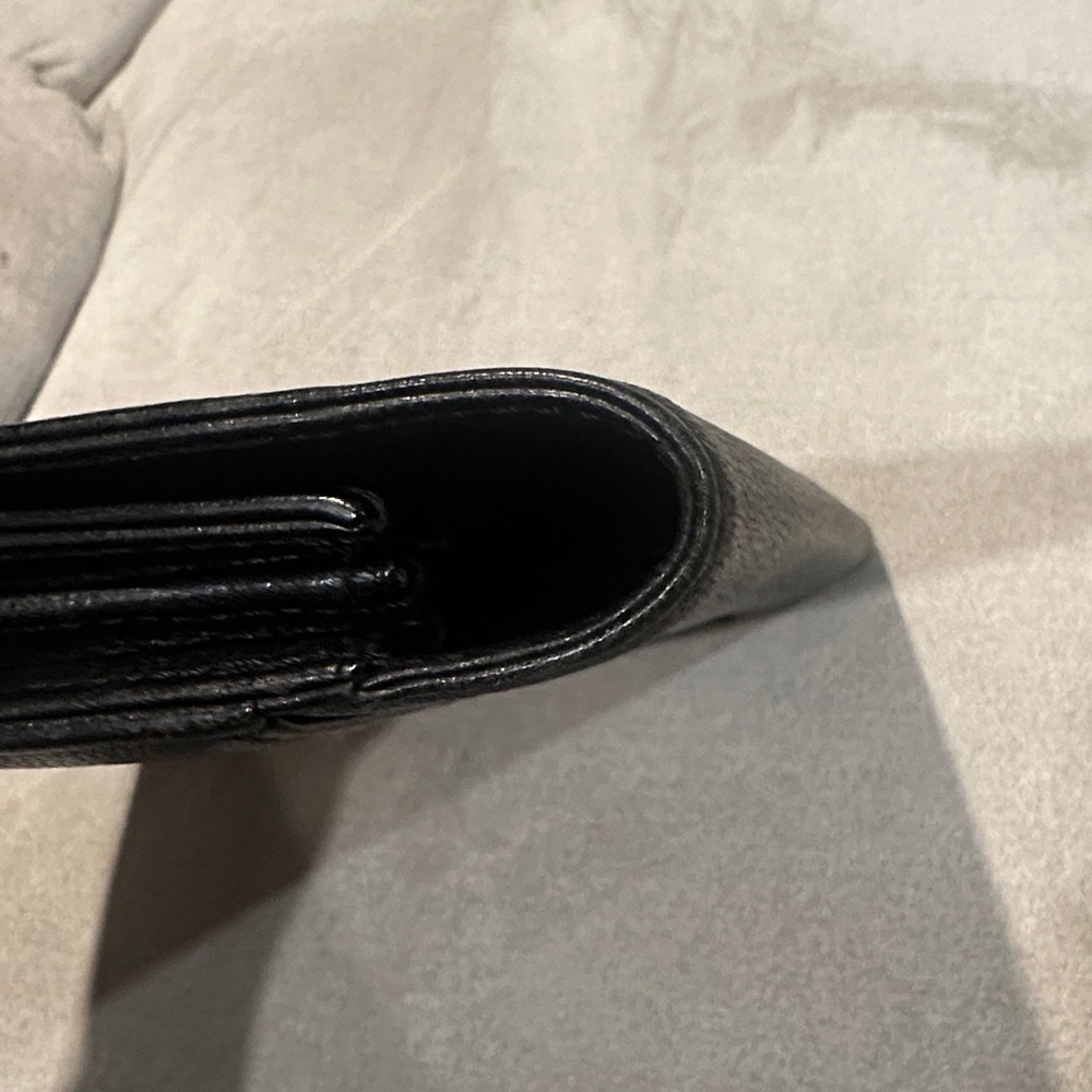 SAINT LAURENT Briefcase Leather Black AUTHENTIC - Picture 8 of 17